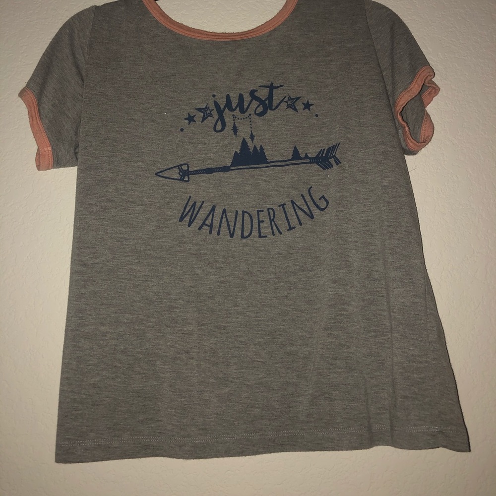 Grey casual t shirt